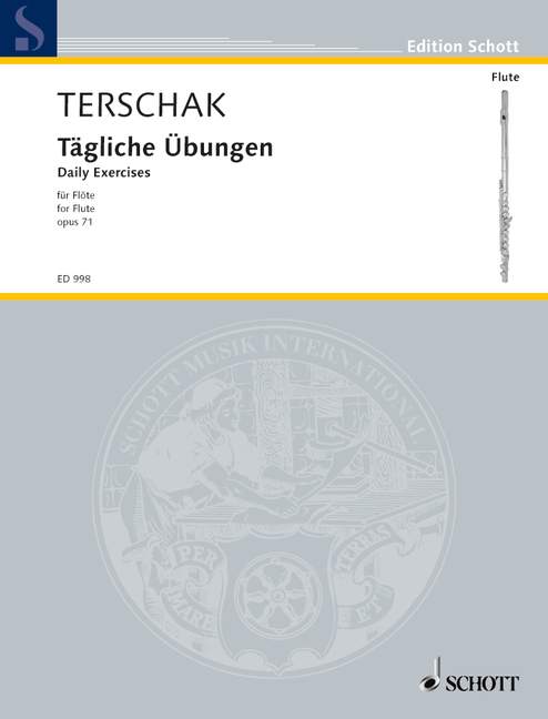 Vorderes Coverbild Tägliche Übungen op. 71 