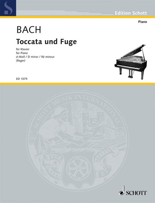 Vorderes Coverbild Toccata und Fuge d-Moll BWV 565 