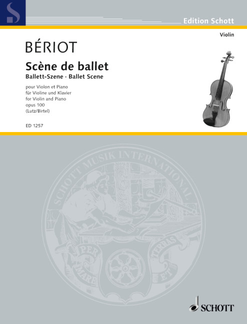 Vorderes Coverbild Ballett-Szene op. 100 