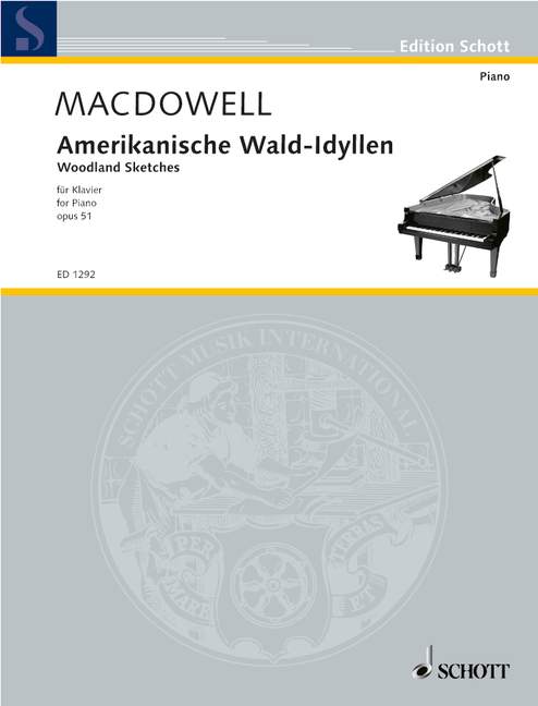 Vorderes Coverbild Amerikanische Wald-Idyllen op. 51 
