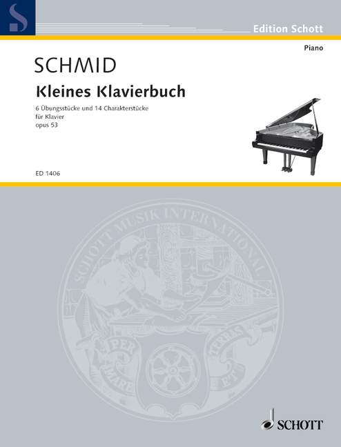 Vorderes Coverbild Kleines Klavierbuch op. 53 