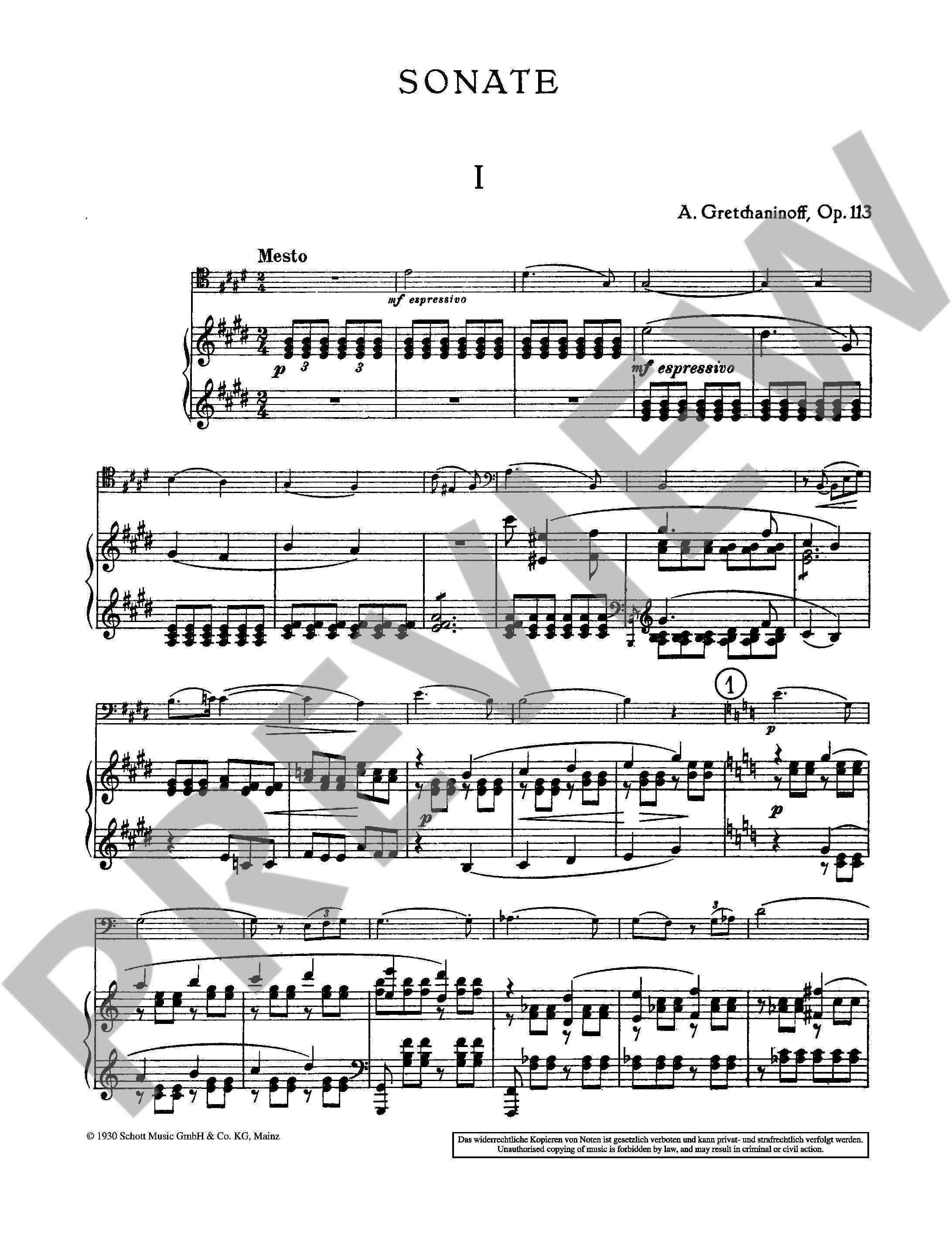 Anderes Coverbild Sonate op. 113 