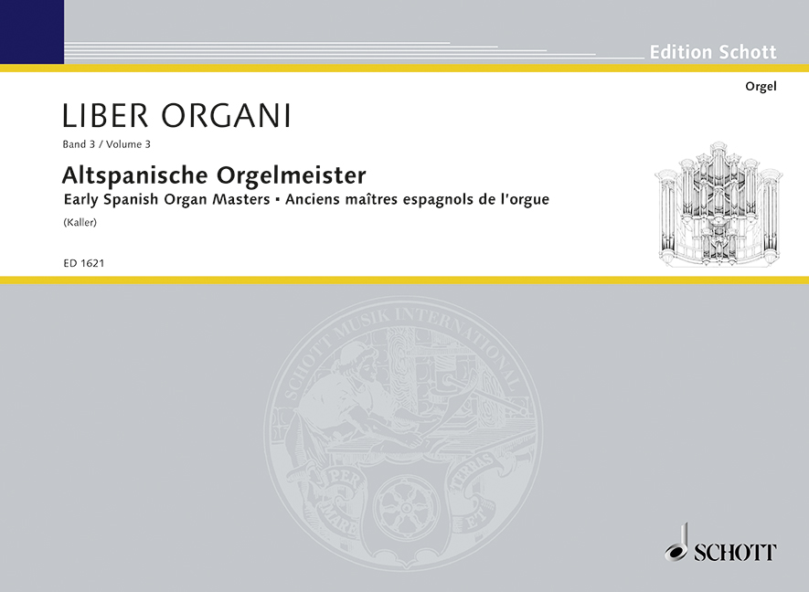 Vorderes Coverbild Altspanische Orgelmeister Band 3