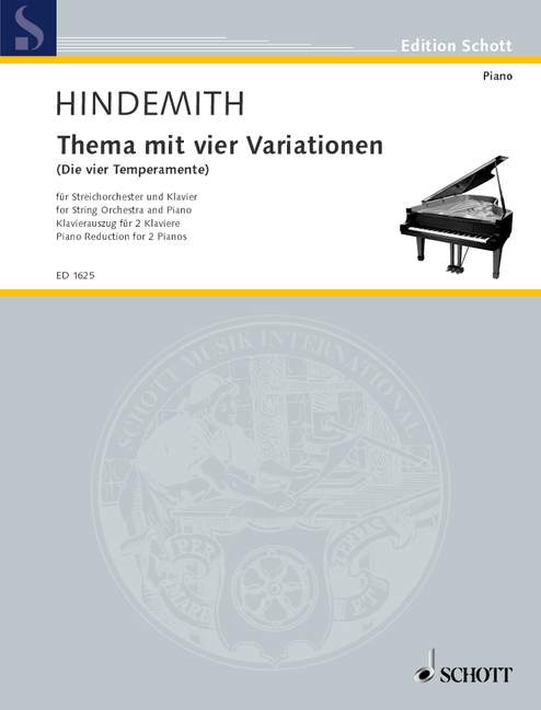 Vorderes Coverbild Thema mit vier Variationen 