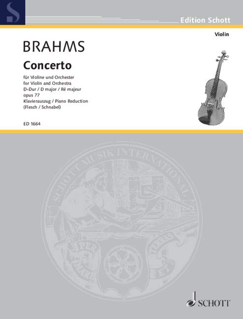 Vorderes Coverbild Concerto D-Dur op. 77 