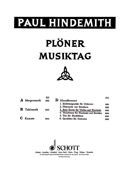 Vorderes Coverbild Plöner Musiktag 