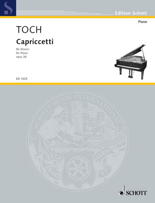 Vorderes Coverbild Capriccetti op. 36 