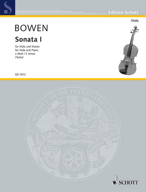 Vorderes Coverbild Sonata Nr. 1 c-Moll op. 18 