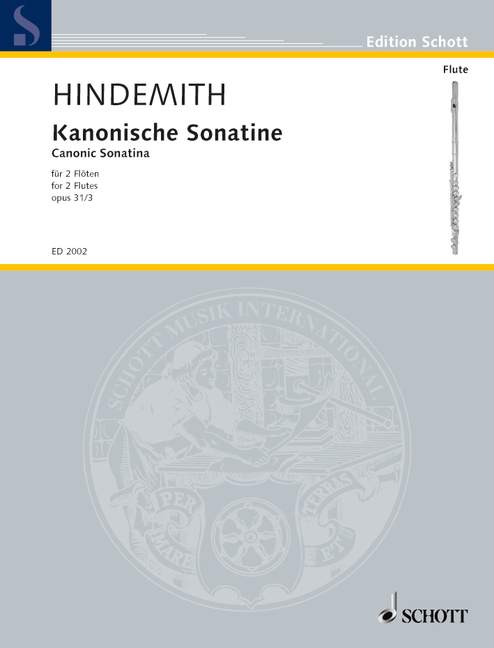 Vorderes Coverbild Kanonische Sonatine op. 31/3 