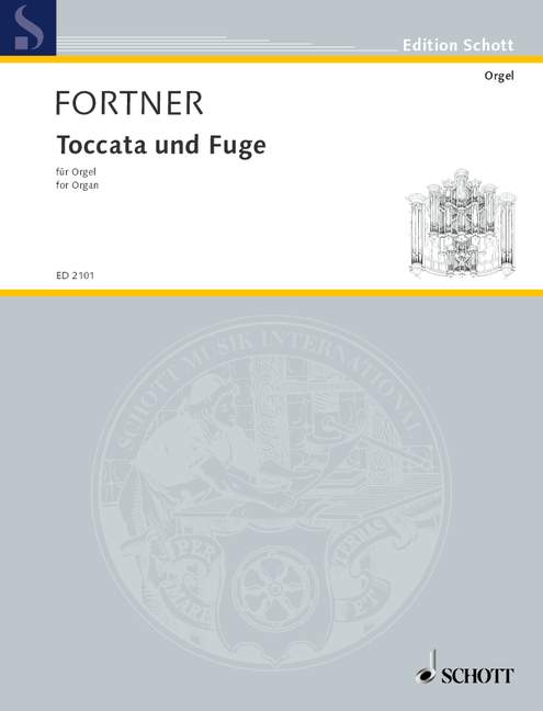 Vorderes Coverbild Toccata und Fuge 