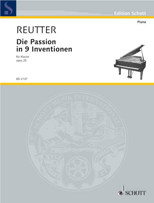 Vorderes Coverbild Die Passion in 9 Inventionen op. 25 