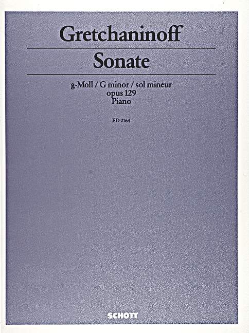 Vorderes Coverbild Sonate g-Moll op. 129 
