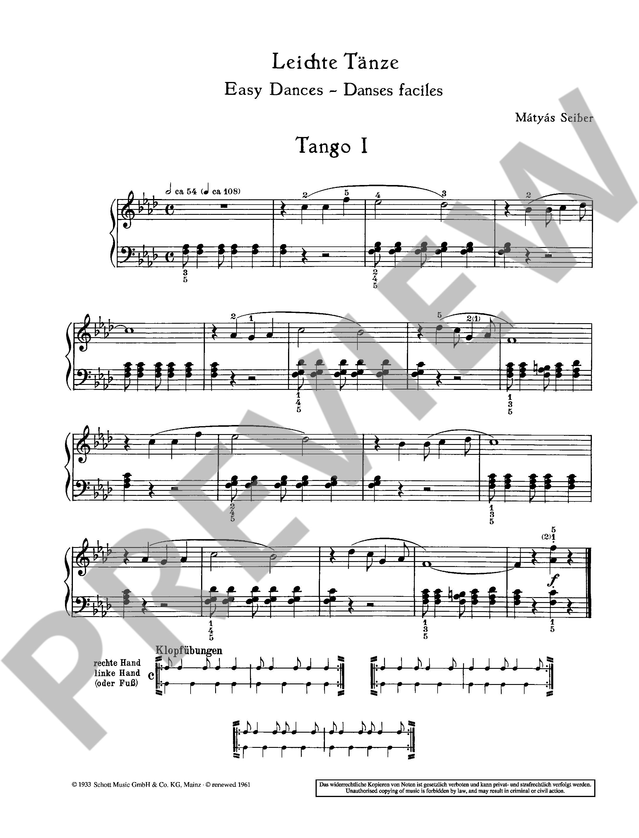 Anderes Coverbild Leichte Tänze Band 1