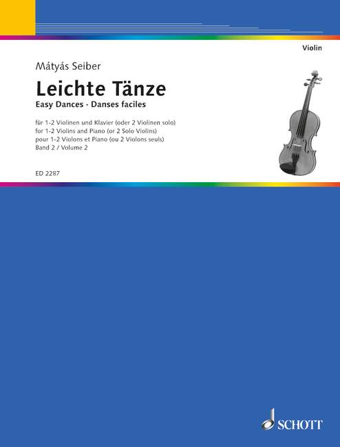 Vorderes Coverbild Leichte Tänze 