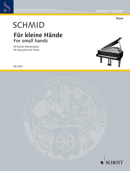 Vorderes Coverbild Für kleine Hände op. 95 