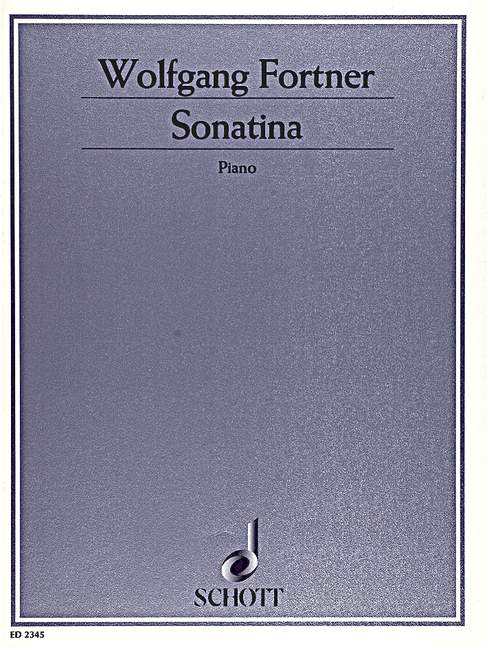 Vorderes Coverbild Sonatina 