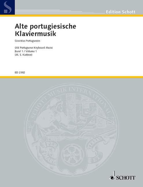 Vorderes Coverbild Alte portugiesische Klaviermusik 