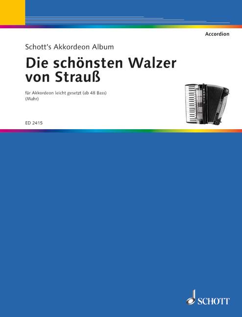 Vorderes Coverbild Die schönsten Walzer von Strauß 