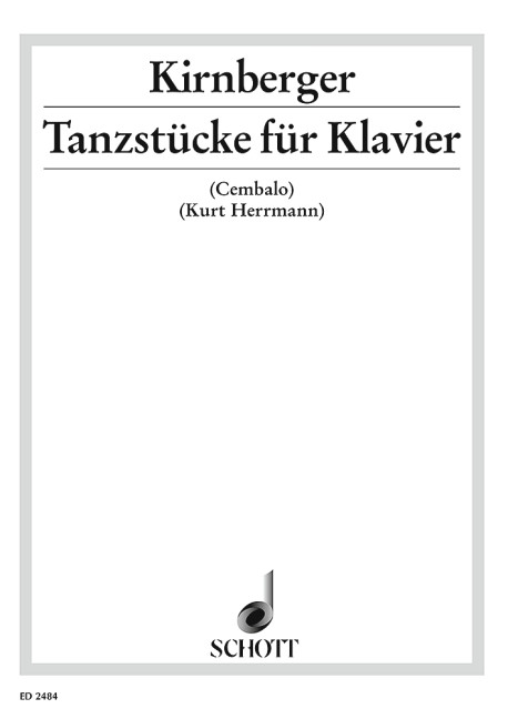 Vorderes Coverbild Tanzstücke 