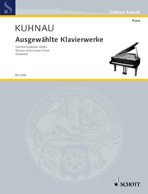 Vorderes Coverbild Ausgewählte Klavierwerke 
