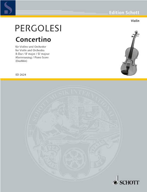 Vorderes Coverbild Concertino B-Dur 