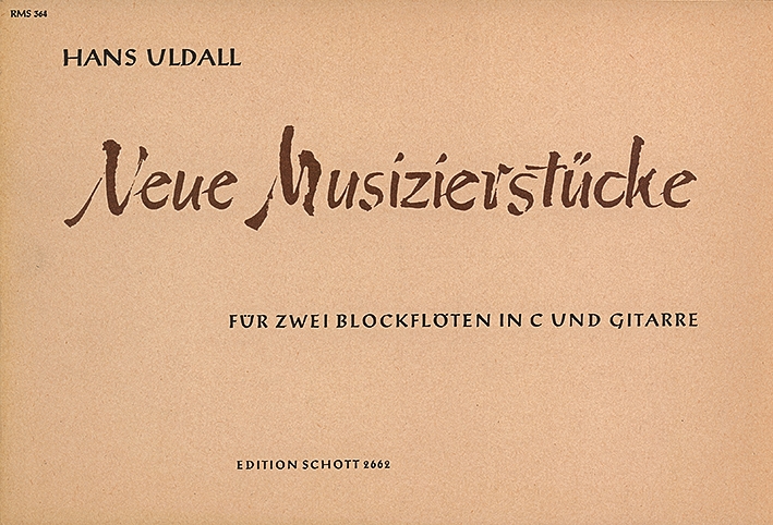 Vorderes Coverbild Neue Musizierstücke 