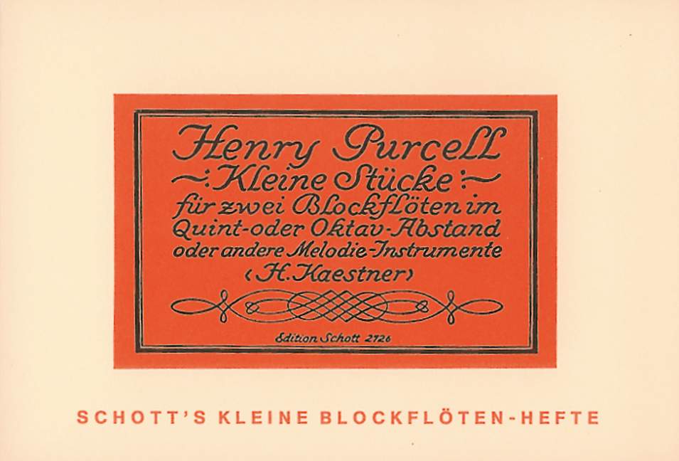Vorderes Coverbild Kleine Stücke 
