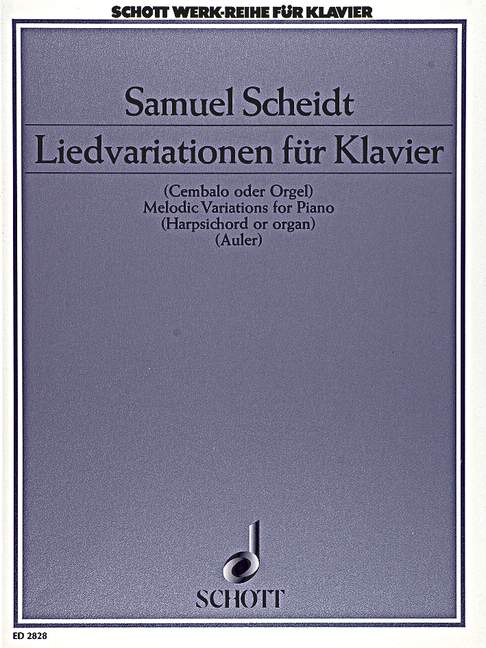 Vorderes Coverbild Liedvariationen 