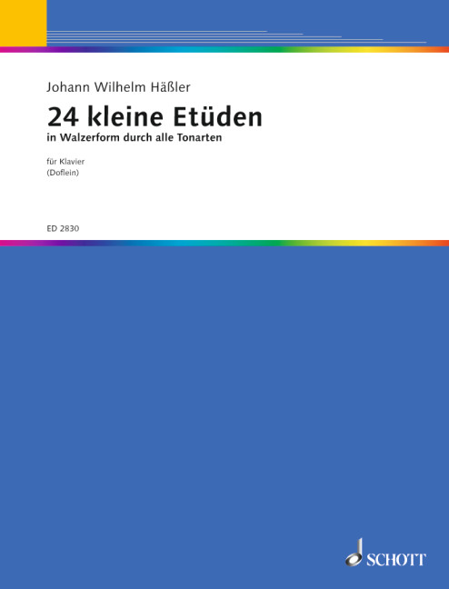 Anderes Coverbild 24 kleine Etüden in Walzerform 