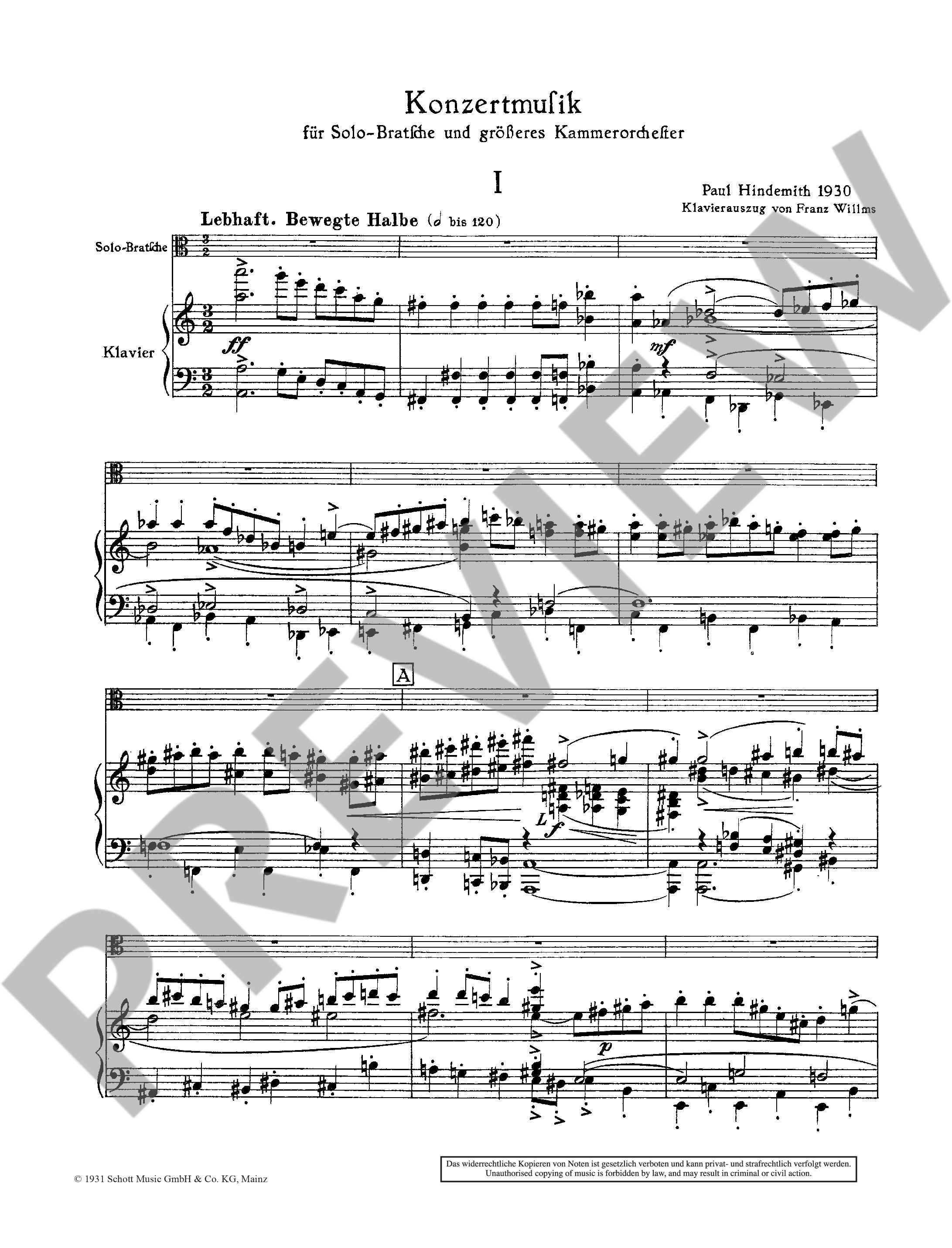 Anderes Coverbild Konzertmusik op. 48 