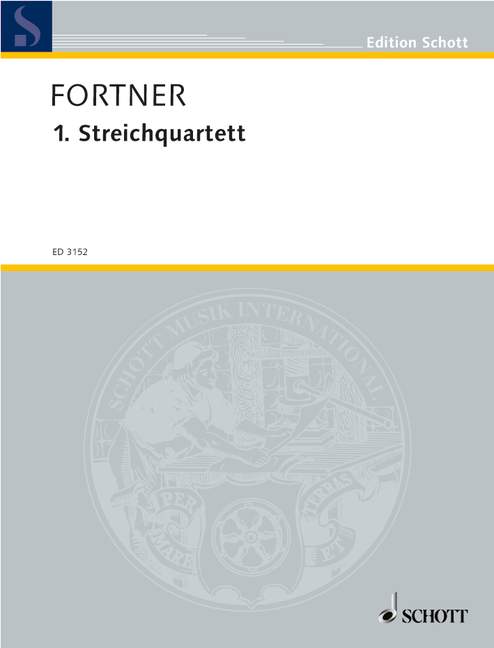Vorderes Coverbild 1. Streichquartett 
