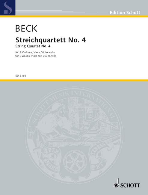 Vorderes Coverbild Streichquartett No. 4 
