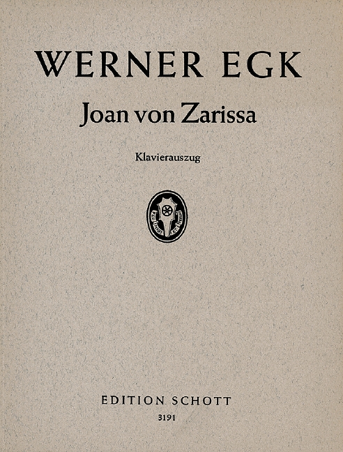 Vorderes Coverbild Joan von Zarissa 