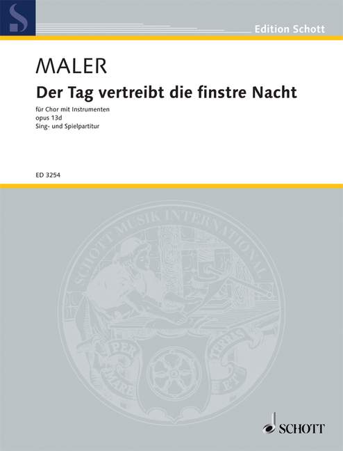 Vorderes Coverbild Sing- und Spielmusiken op. 13d 
