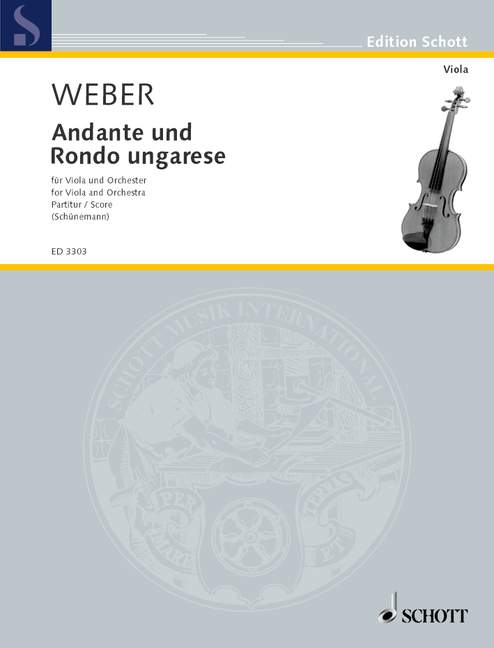 Vorderes Coverbild Andante und Rondo ungarese 