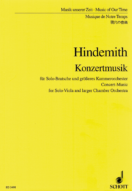 Vorderes Coverbild Konzertmusik op. 48 