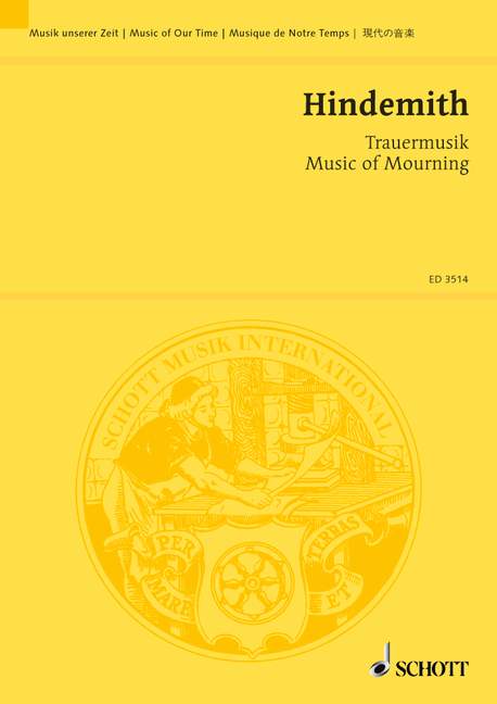 Vorderes Coverbild Trauermusik 