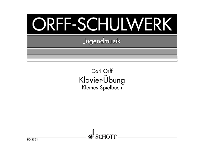 Vorderes Coverbild Klavierübung 