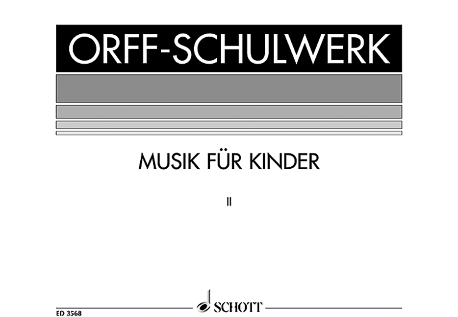 Vorderes Coverbild Musik für Kinder Band 2