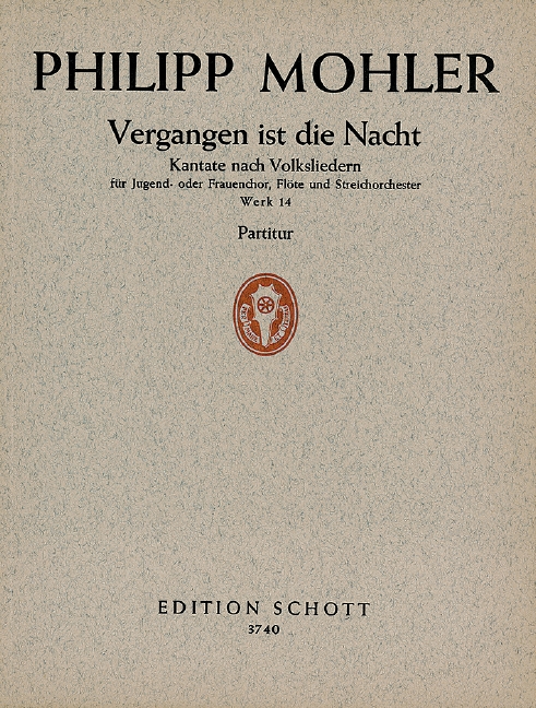 Vorderes Coverbild Vergangen ist die Nacht Werk 14 