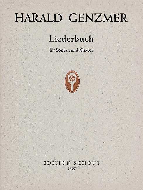 Vorderes Coverbild Liederbuch GeWV 74 