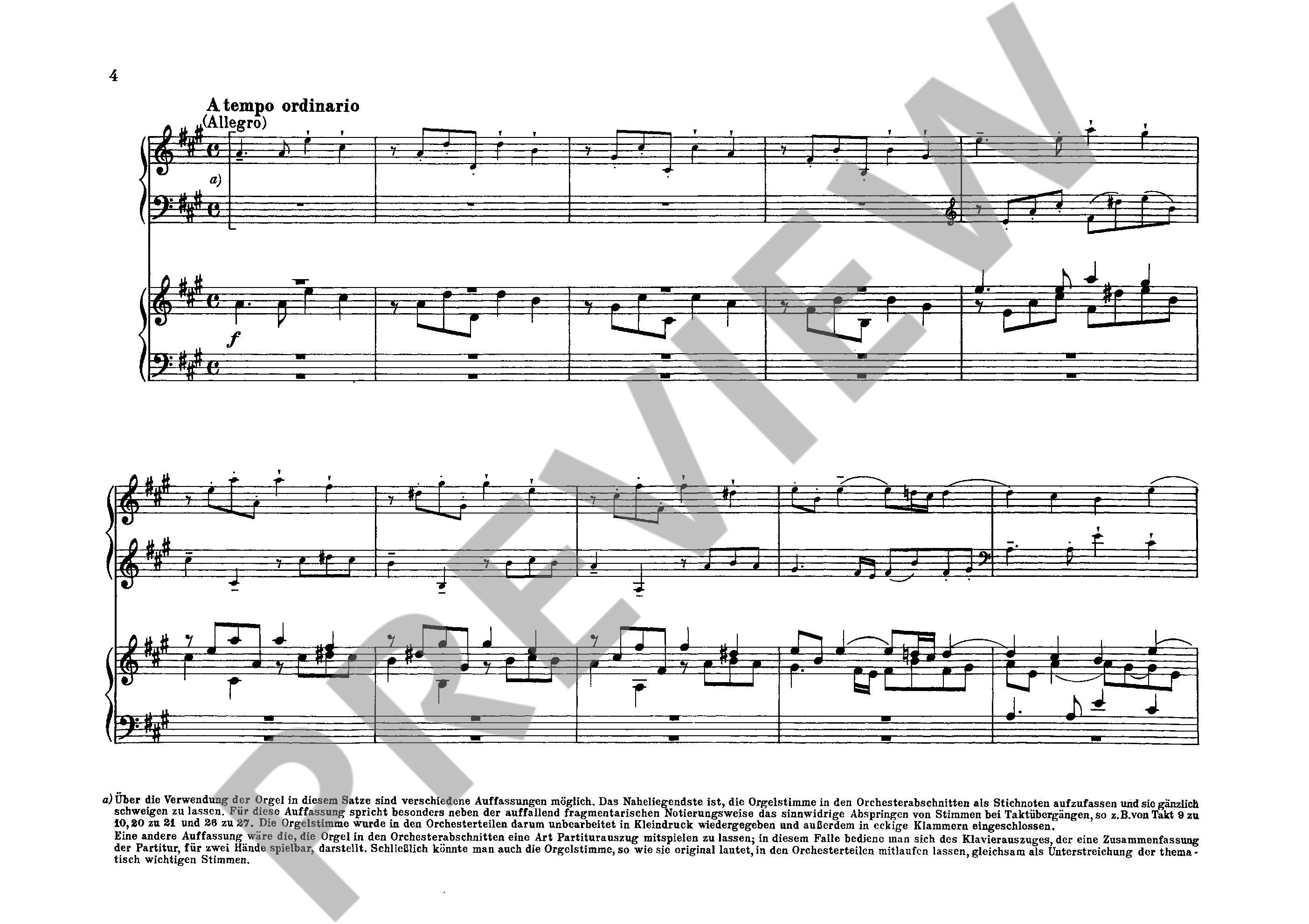 Anderes Coverbild Orgel-Konzert Nr. 8 A-Dur op. 7/2 HWV 307 