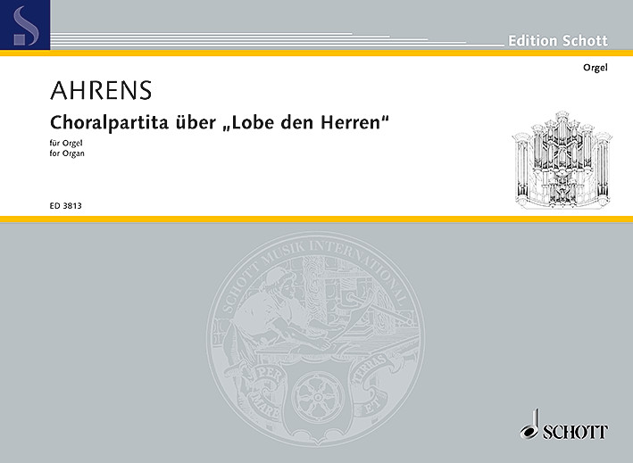 Vorderes Coverbild Choralpartita über "Lobe den Herren" 