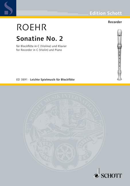 Vorderes Coverbild Sonatine 