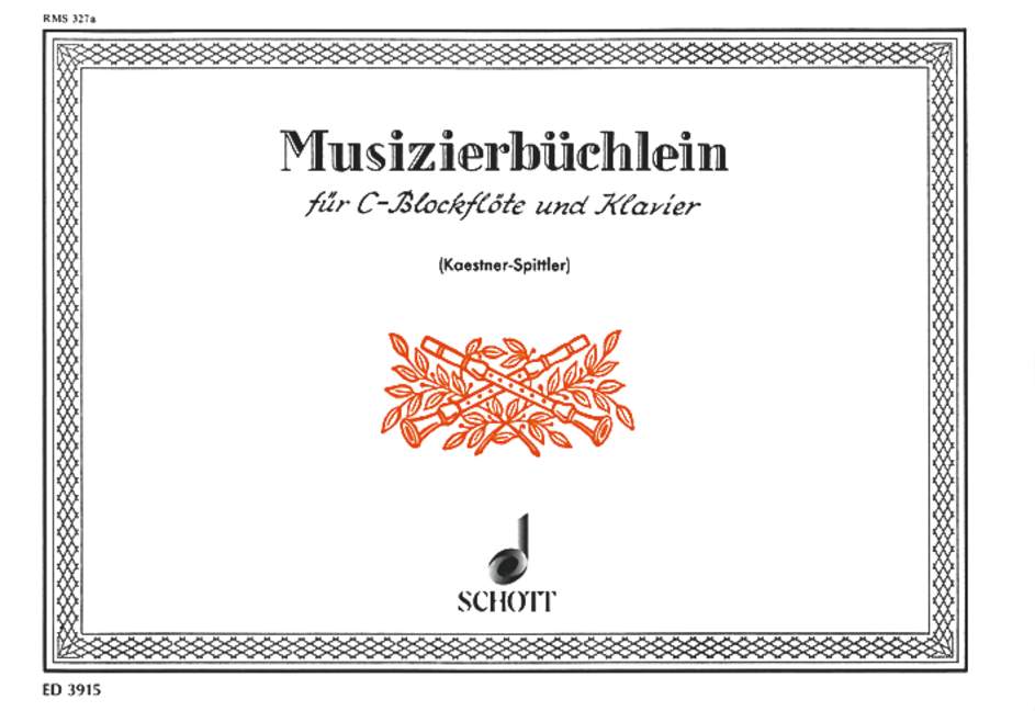 Vorderes Coverbild Musizierbüchlein Band 1