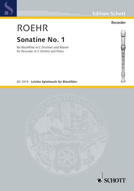 Vorderes Coverbild Sonatine 