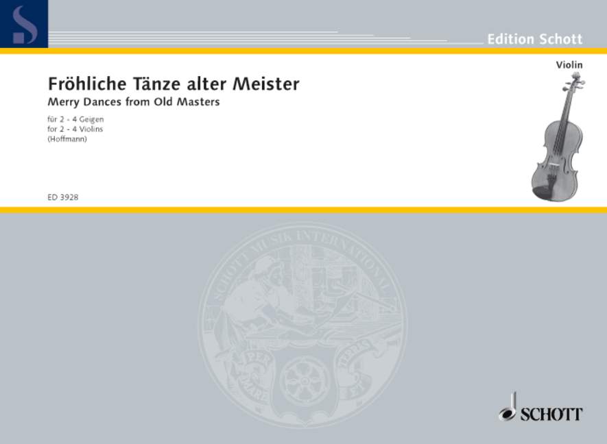 Vorderes Coverbild Fröhliche Tänze alter Meister 