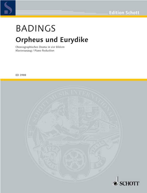 Vorderes Coverbild Orpheus und Eurydike 