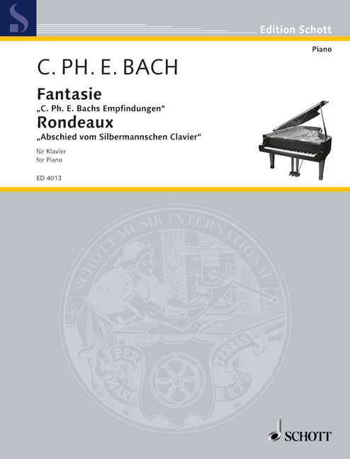Vorderes Coverbild Fantasie "C.P.E. Bachs Empfindungen" 