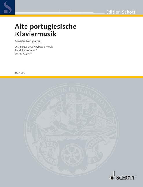 Vorderes Coverbild Alte portugiesische Klaviermusik 